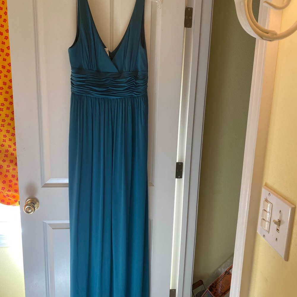 Blue maxi dress